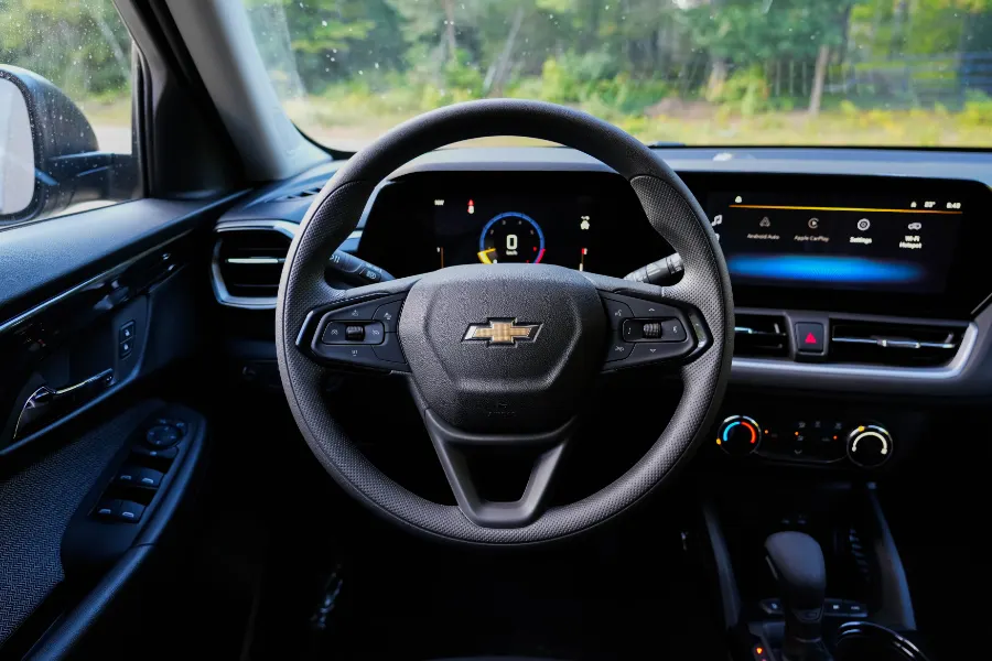 Interior of the 2026 Chevrolet Trailblazer